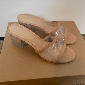 Nude Aldo heels